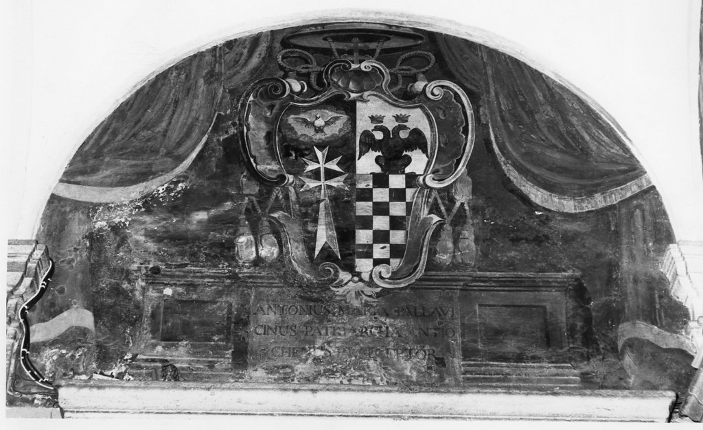 stemma del Commendatore di S. Spirito Antonio Maria Pallavicini (dipinto, comple